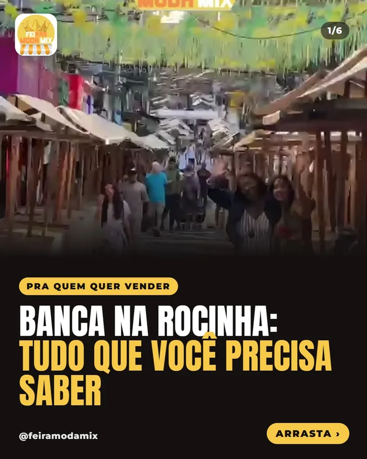 Slide 1 de 6 do carrossel Banca na Rocinha: tudo que você precisa saber